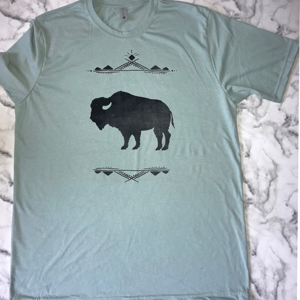 Aztec buffalo western looking shirt. New